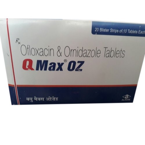 Qmax OZ 200 mg/500 mg Tablet