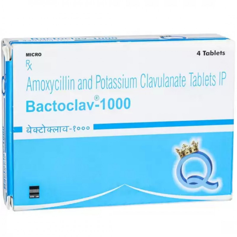 Bactoclav 875 mg/125 mg Tablet Bactoclav 875 mg/125 mg Tablet