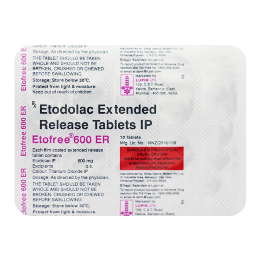 Etofree 600 ER Tablet