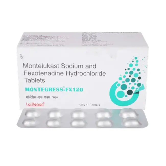 Montegress FX 10mg/120mg Tablet