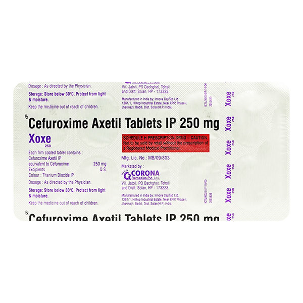 Xoxe 250mg Tablet