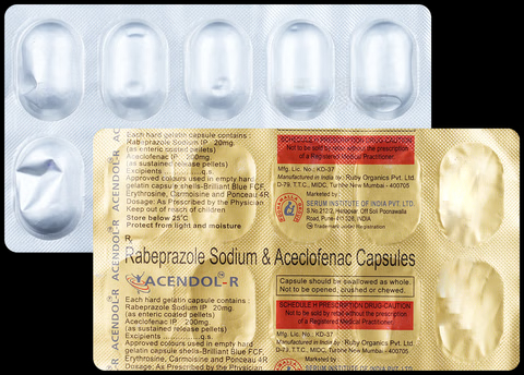 Acendol-R Capsule SR - Uses, Price, Side Effects, Substitute