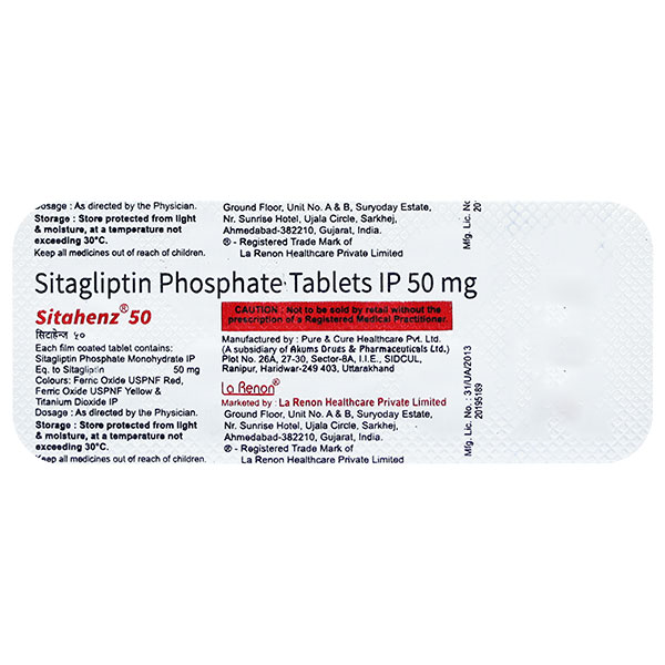 Sitahenz 50mg Tablet