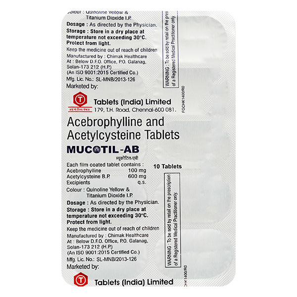 Mucotil AB Tablet