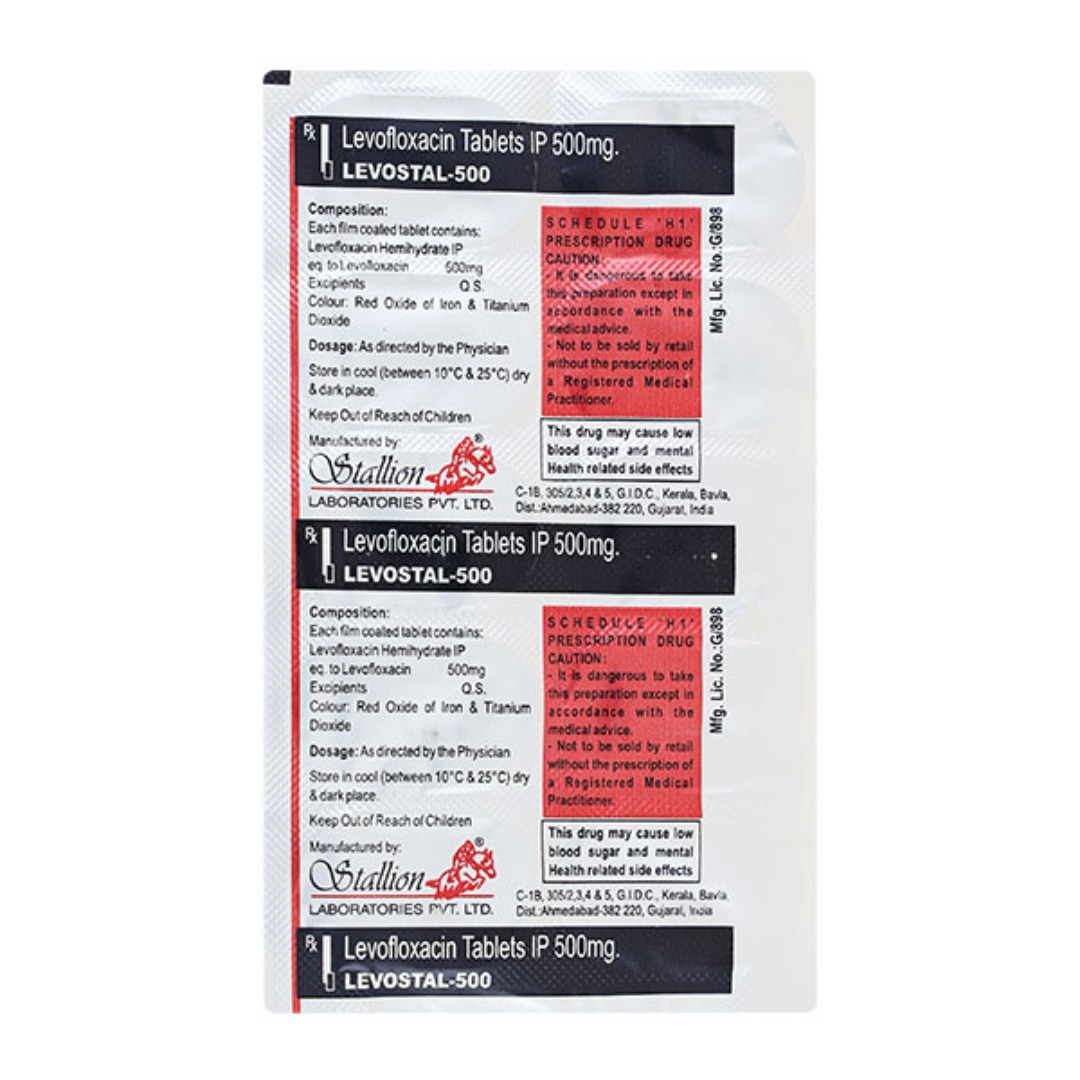 Levostal 500mg Tablet