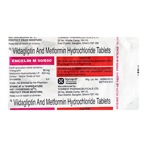 Encelin M 50/850 Tablet