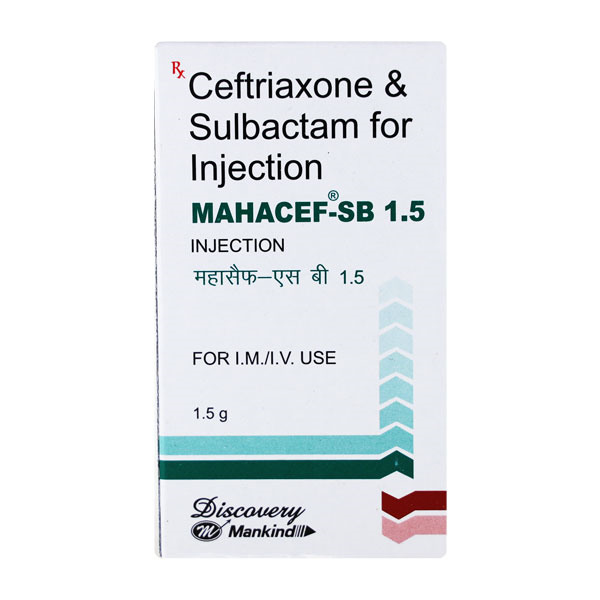 Mahacef SB 1.5 gm Injection