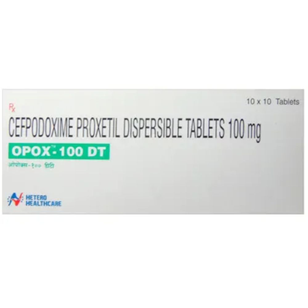 Opox 100mg Tablet DT