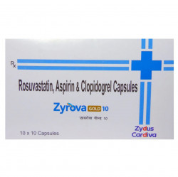 Zyrova Zyrova Gold 10 Capsule - Uses, Price, Side Effects, Substitute