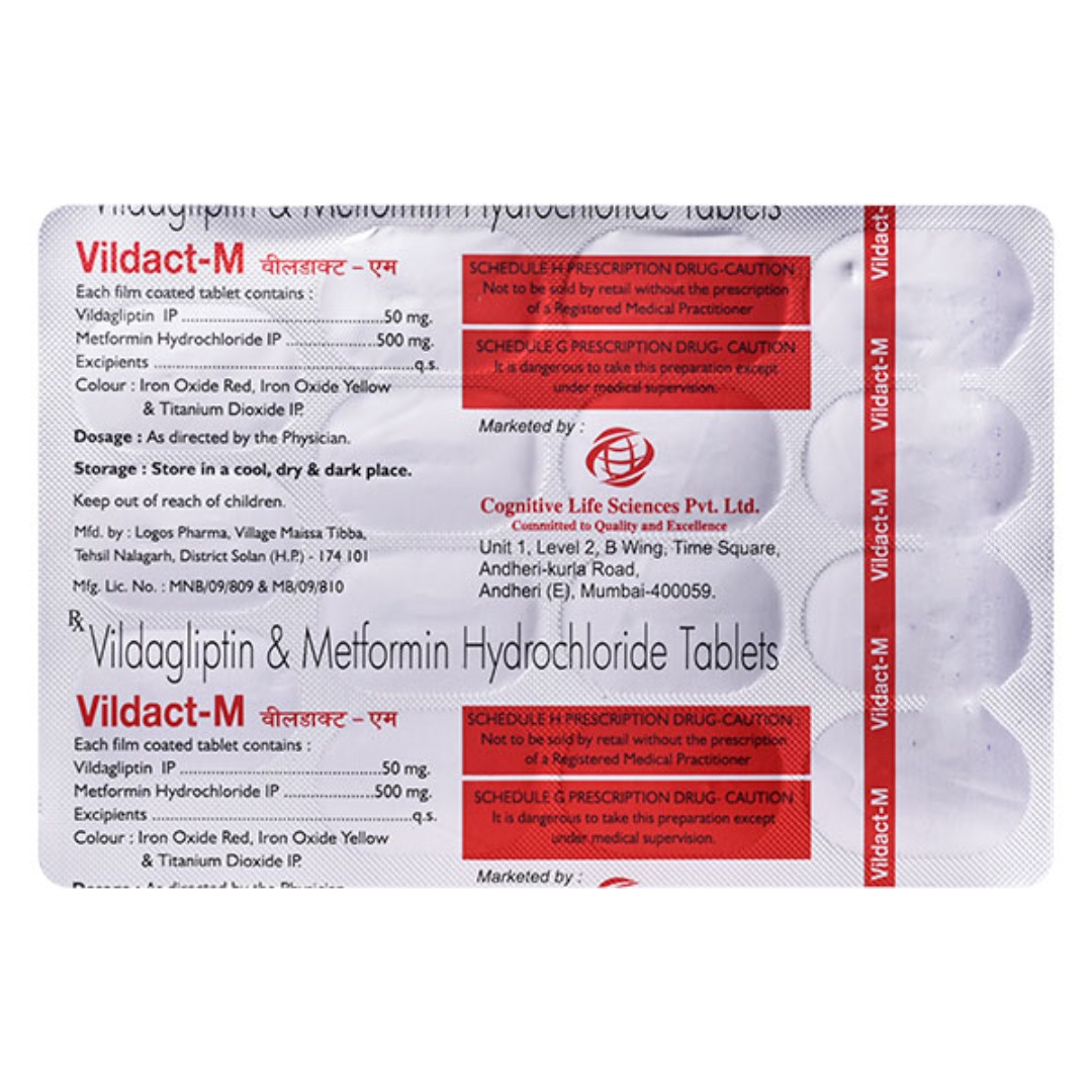 Vildact M 500 Tablet