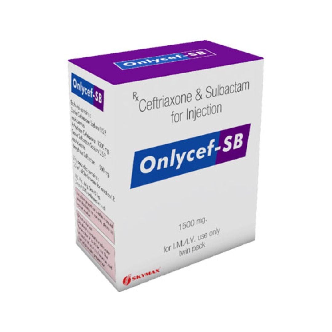 Onlycef SB 1.5gm Injection