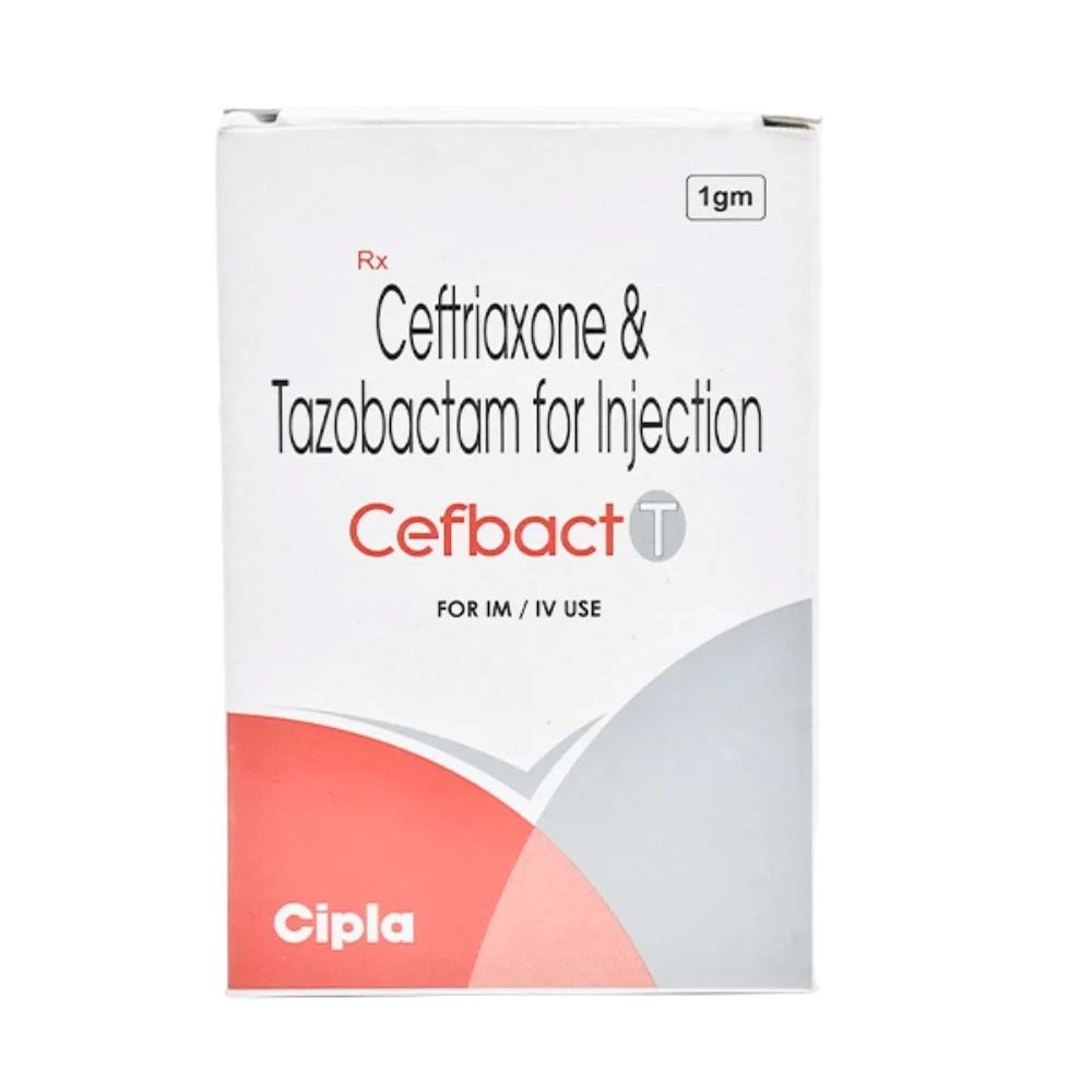 Cefbact T 1000mg/125mg Injection