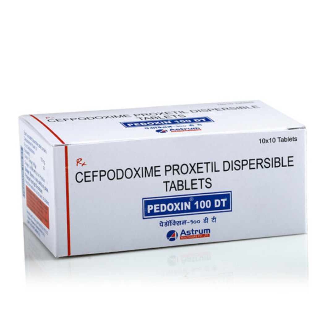 Pedoxin 100mg Tablet DT