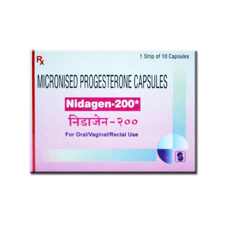 Nidagen 200 Soft Gelatin Capsule Nidagen 200 Soft Gelatin Capsule
