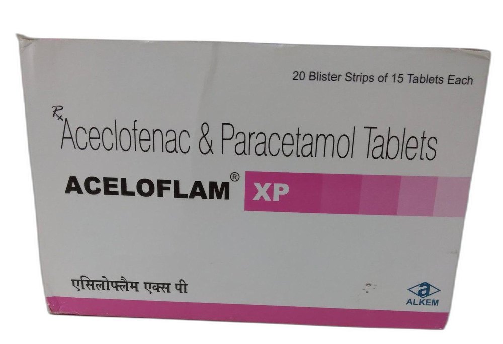 Aceloflam XP 100 mg/325 mg Tablet