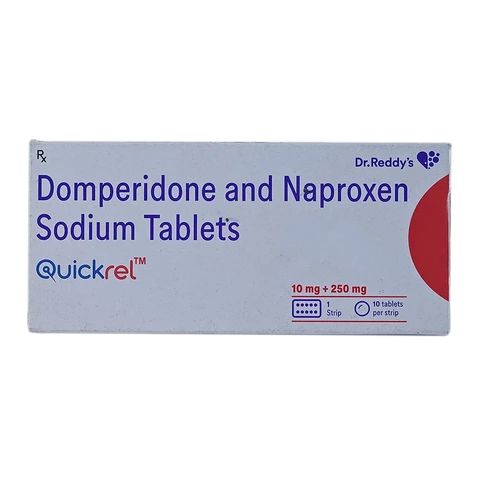 Quickrel 250mg/10mg Tablet