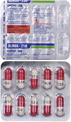 Almox 250 Capsule - Uses, Price, Side Effects, Substitute