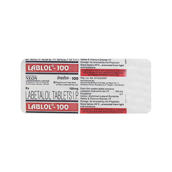 Lablol 100mg Tablet