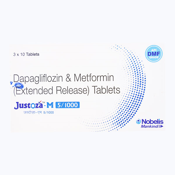 Justoza M 5/1000 Tablet ER