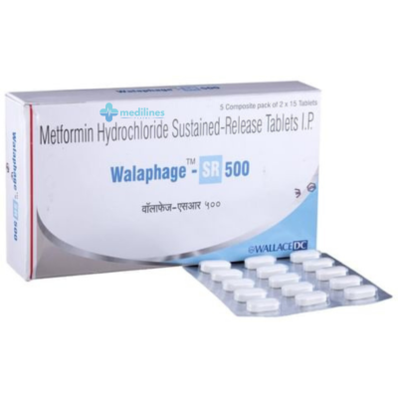 Walaphage 500 Tablet Walaphage 500 Tablet