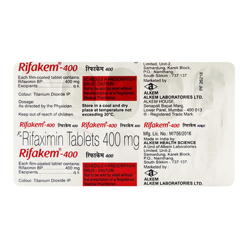 Rifakem 400 Tablet Rifakem 400 Tablet