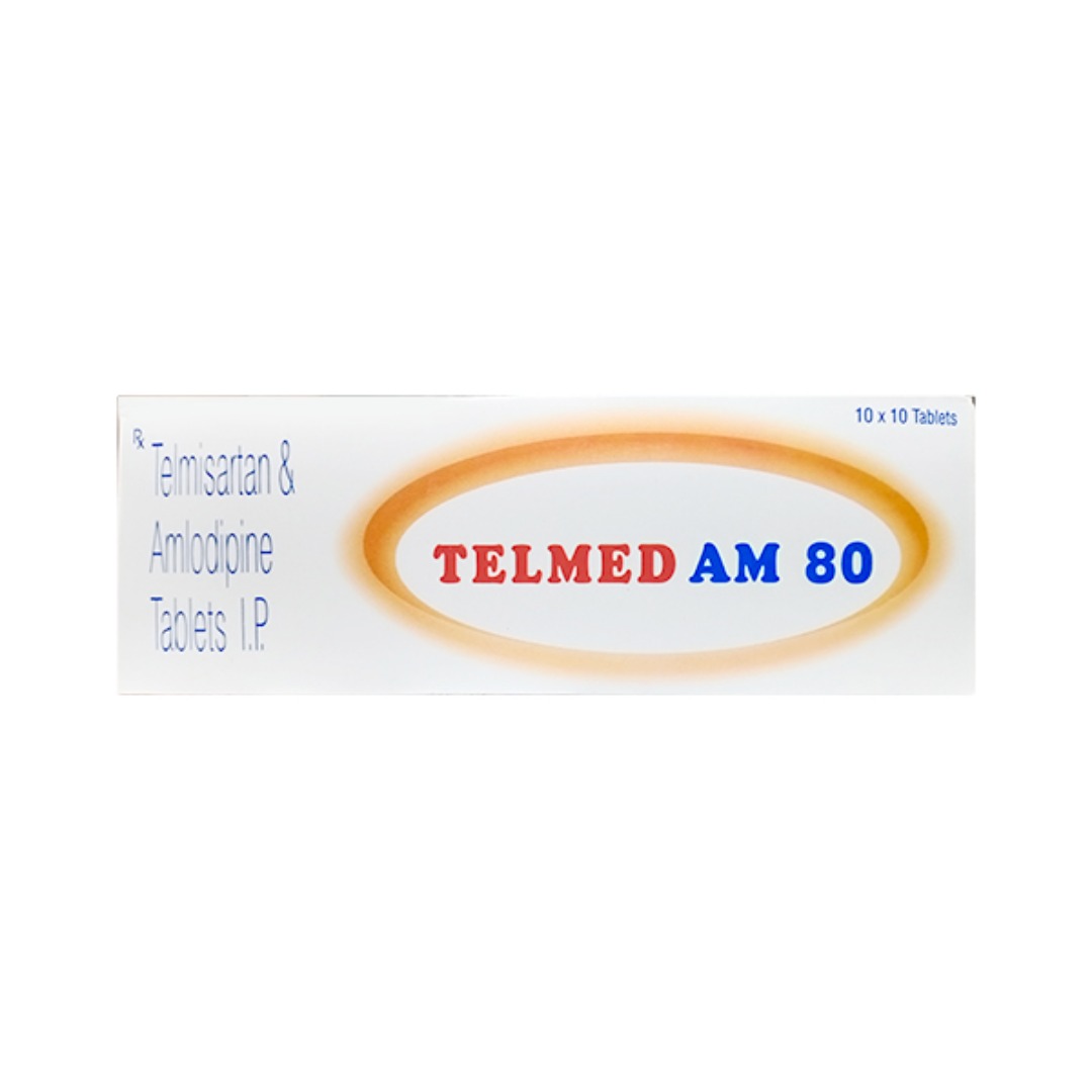 Telmed AM 80mg/5mg Tablet