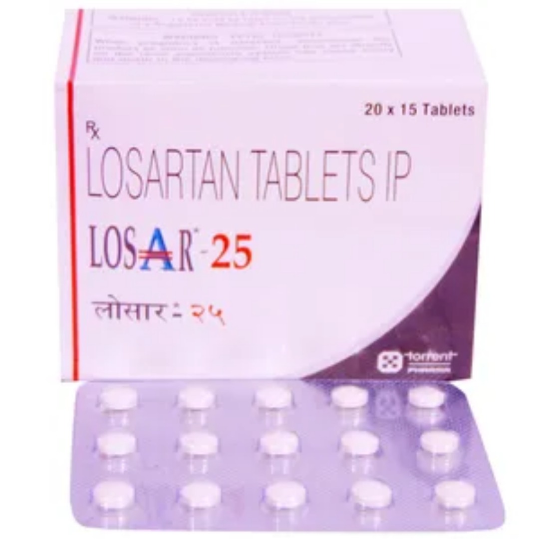 Losazart 25mg Tablet