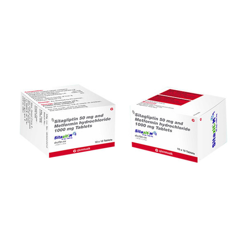 Sitazit-M 50mg/1000mg Tablet Sitazit-M 50mg/1000mg Tablet