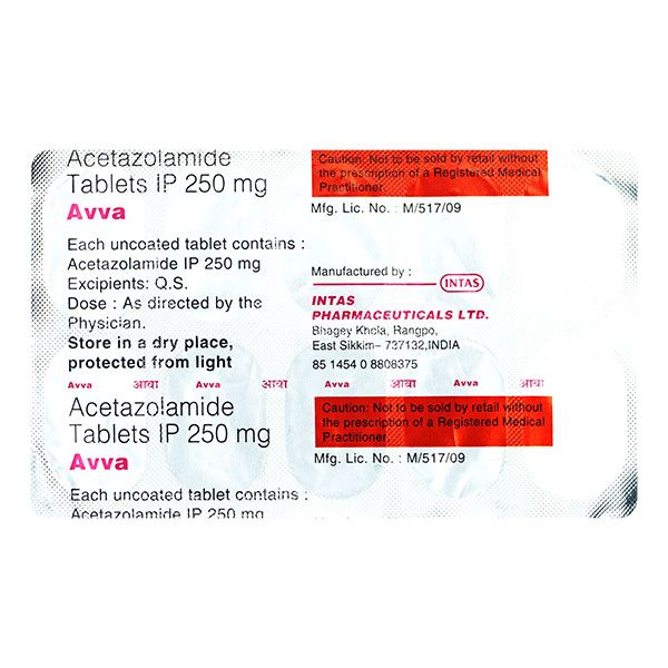 Avva 250mg Tablet
