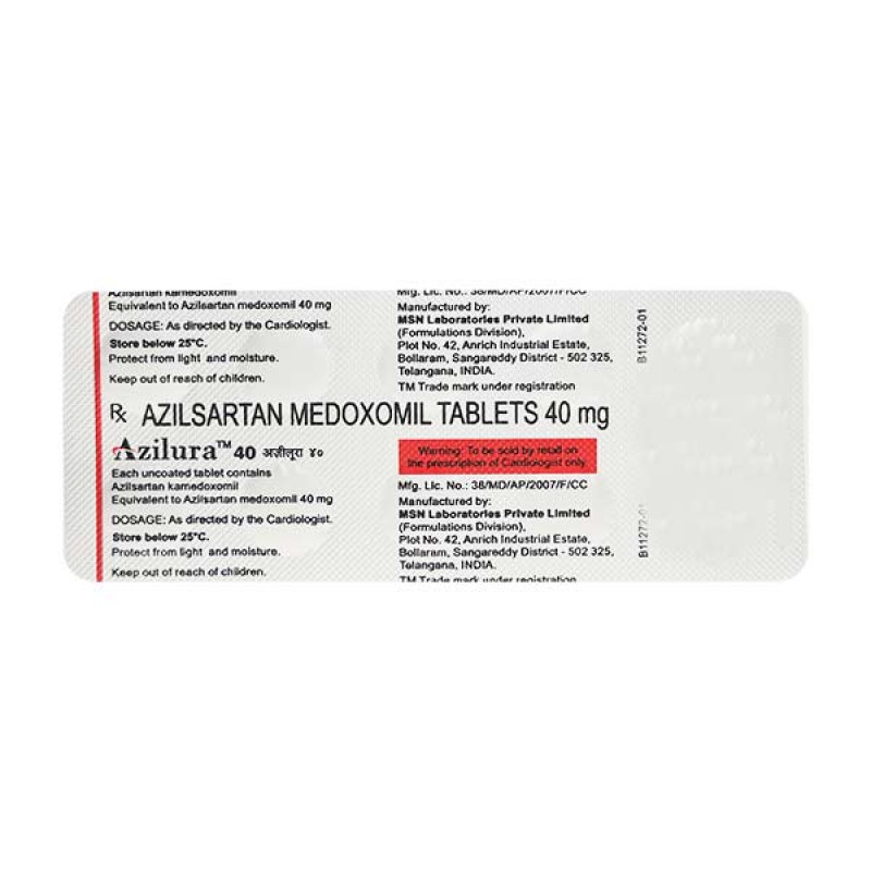 Azilura 40 Tablet Azilura 40 Tablet