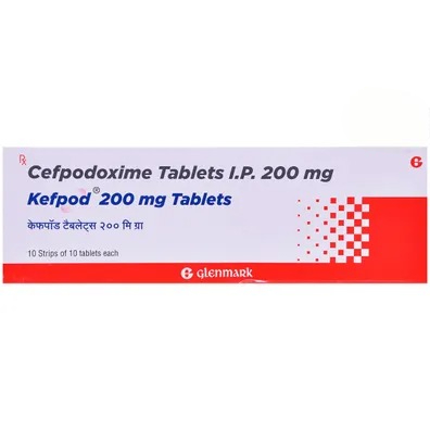 Kefpod O 200 mg/200 mg Tablet