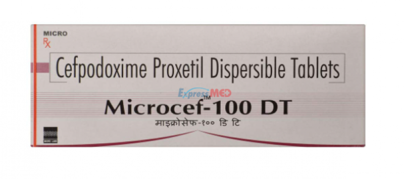 Microcef 100mg Tablet DT Microcef 100mg Tablet DT