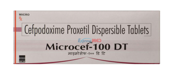Microcef 100mg Tablet DT