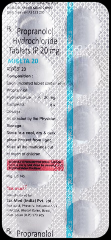 Mibeta 20mg Tablet