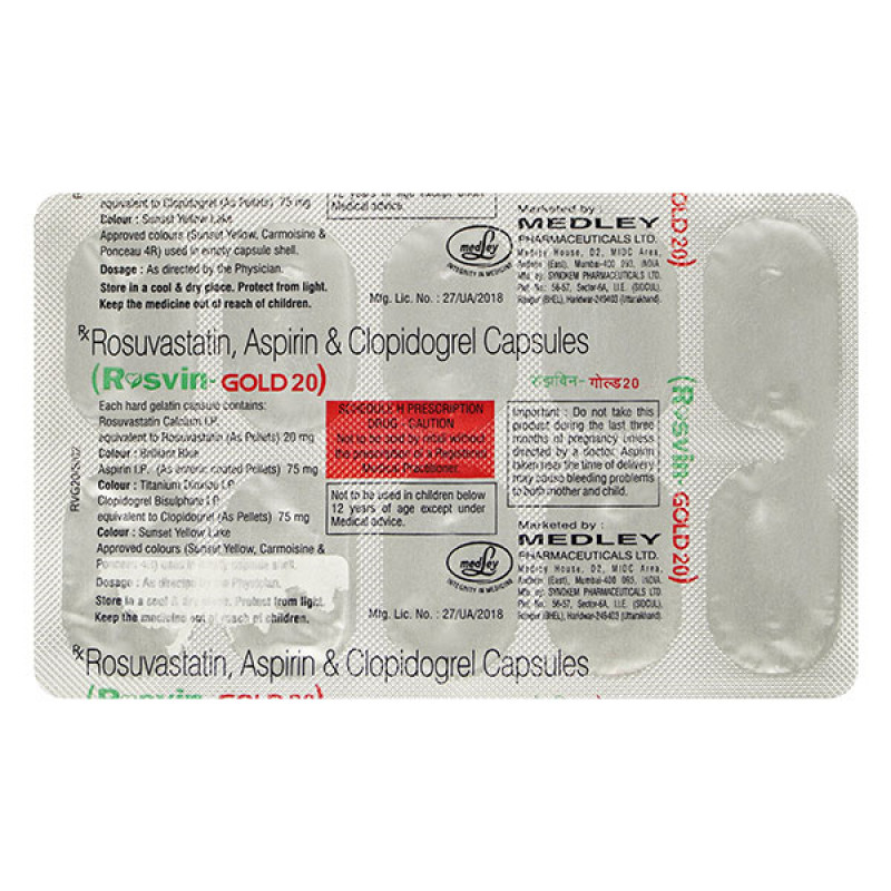 Rosvin-Gold 20 Capsule