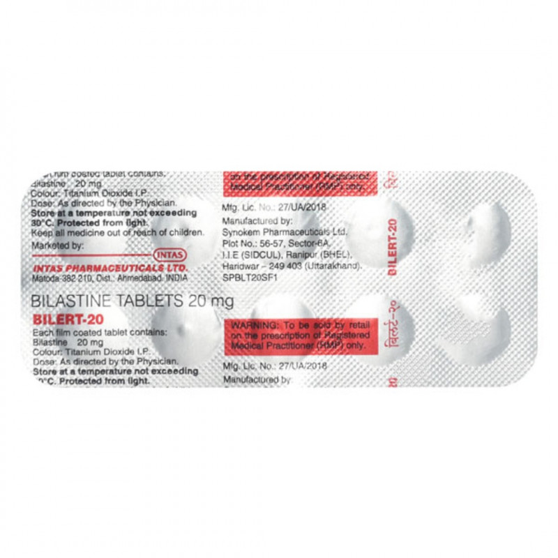 Bilert 20 Tablet Bilert 20 Tablet