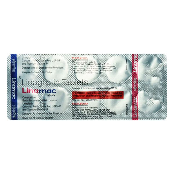 Linamac M 500mg/2.5mg Tablet
