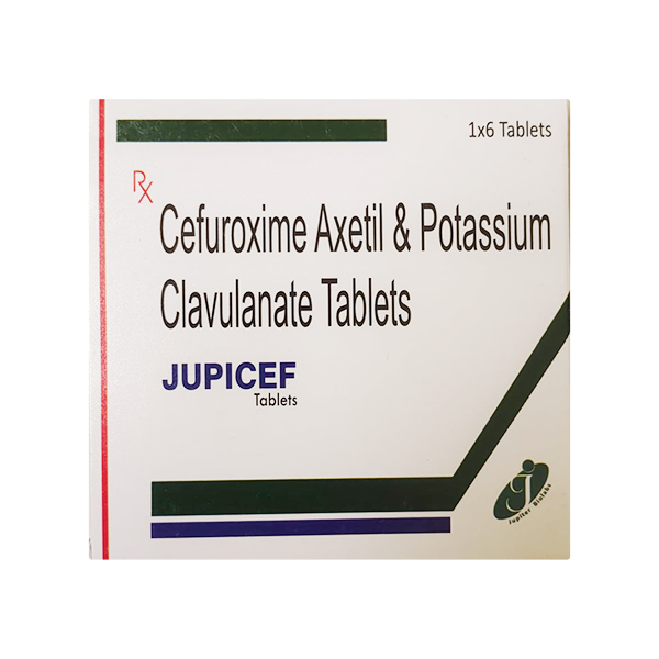 Jupicef 500mg/125mg Tablet