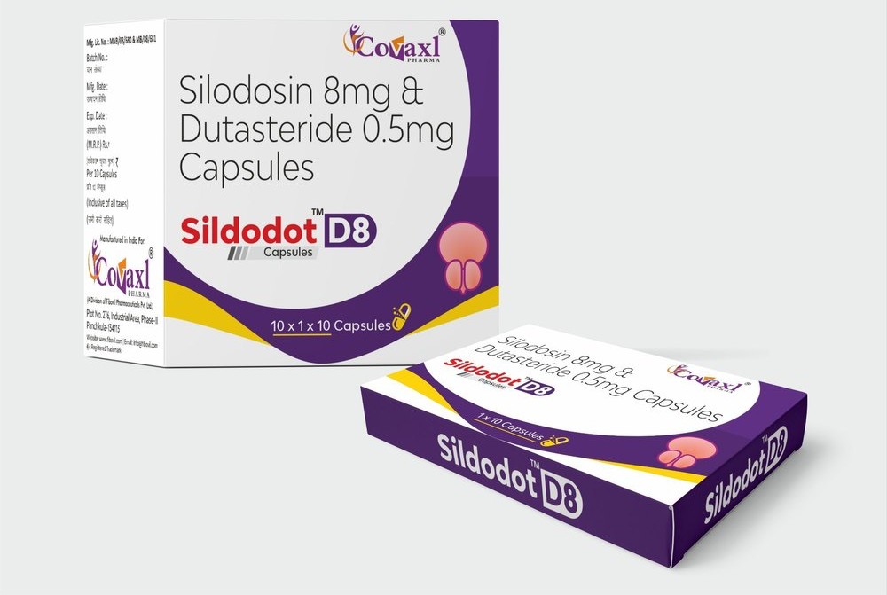 Sildodot D 8mg/0.5mg Capsule