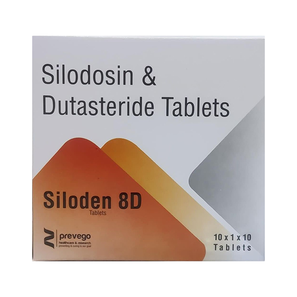 Siloden 8D 8mg/0.5mg Capsule