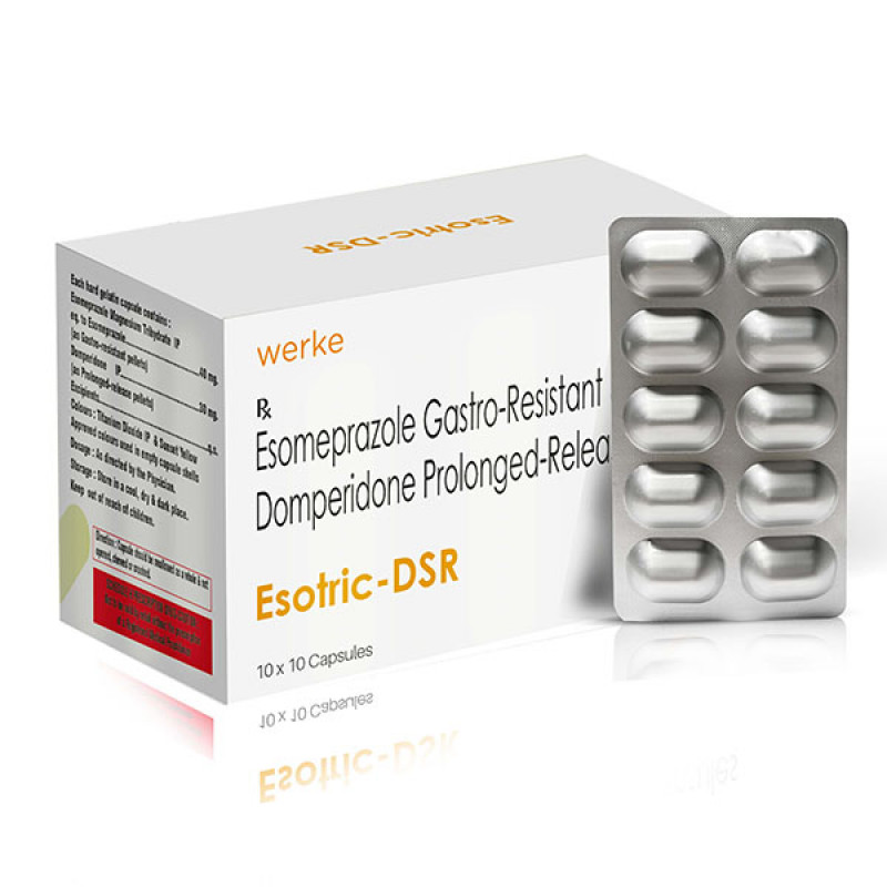 Esotric D 30mg/40mg Capsule SR Esotric D 30mg/40mg Capsule SR