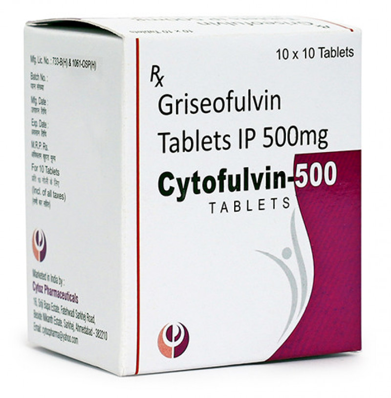 Cytofulvin 500mg Tablet Cytofulvin 500mg Tablet