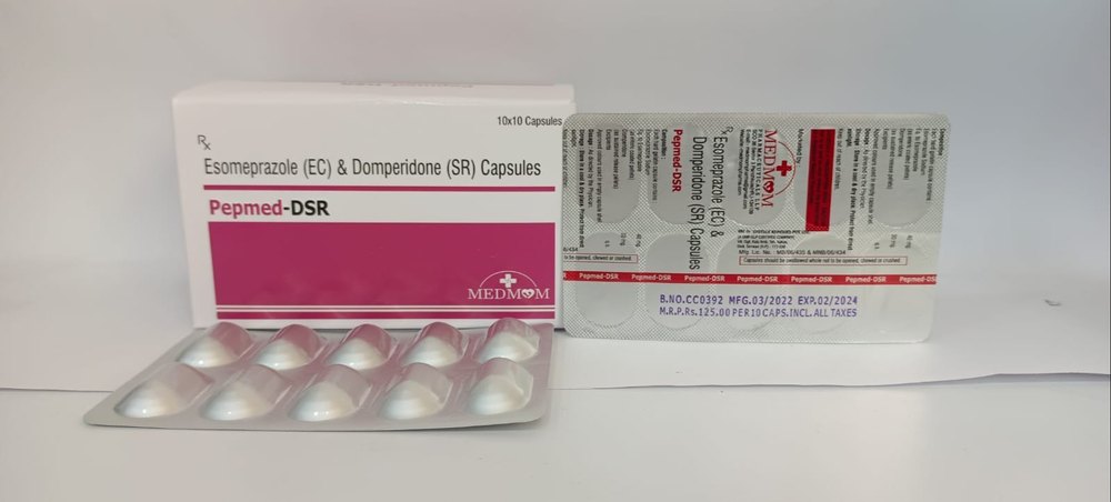 Pepmed D 30mg/40mg Capsule SR