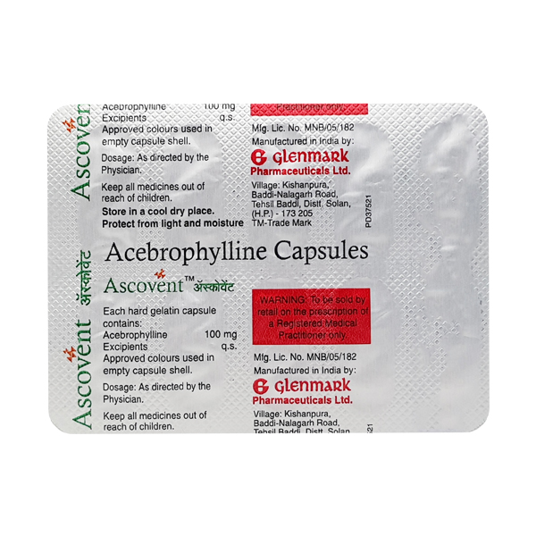 Ascovent 100mg Capsule