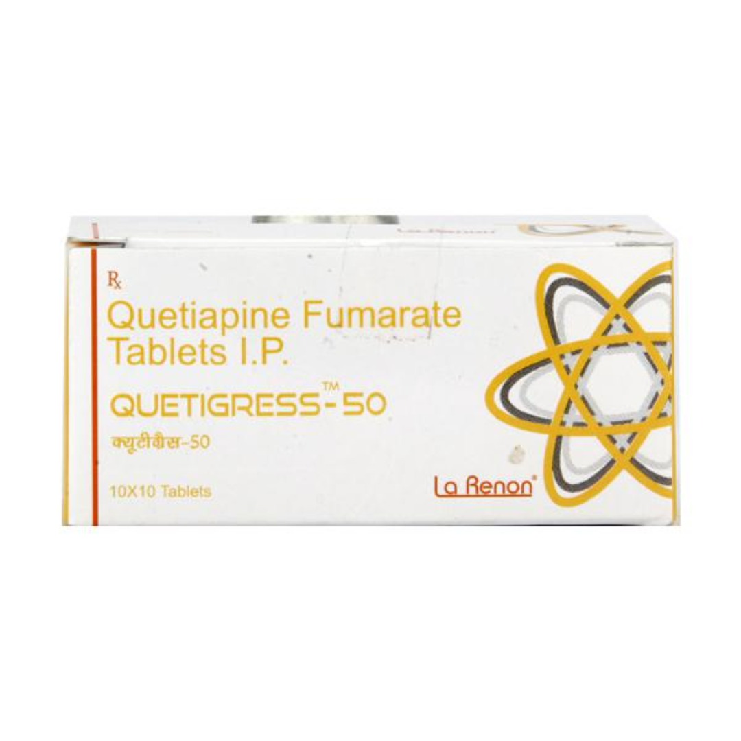 Quetipress 50 Tablet