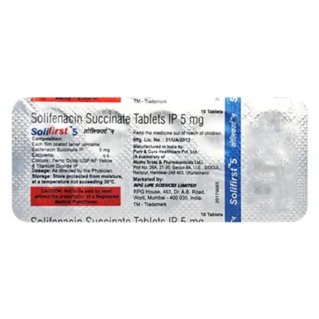 Solifirst 5mg Tablet