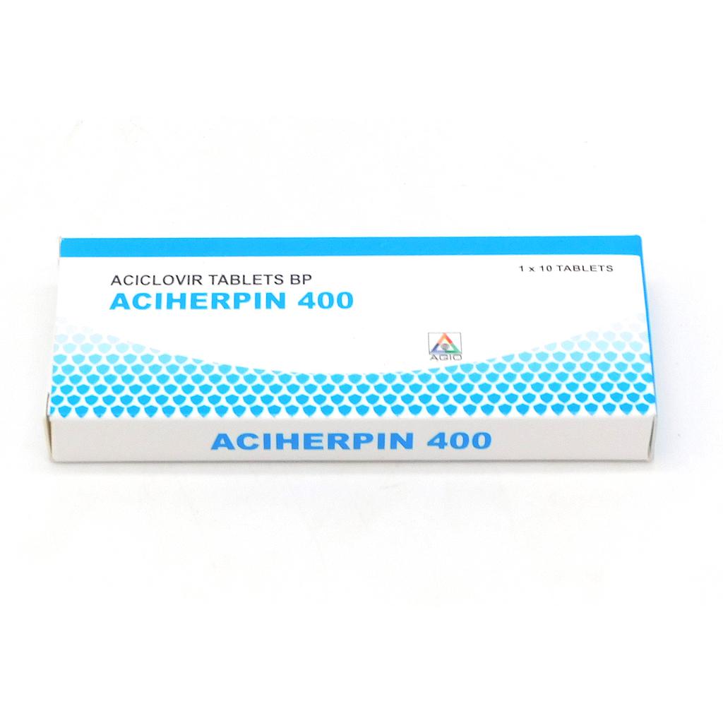 Aciherpin 400mg Tablet