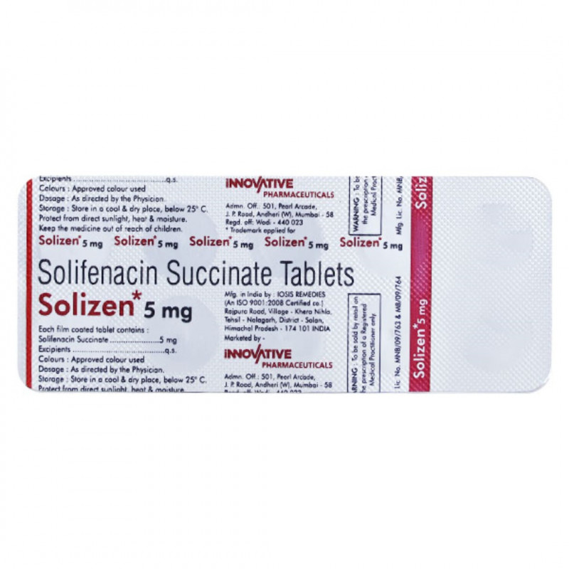 Solizen 5mg Tablet Solizen 5mg Tablet