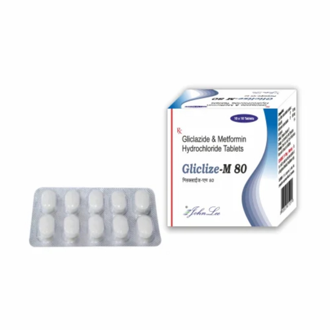 Glipride M 80mg/500mg Tablet