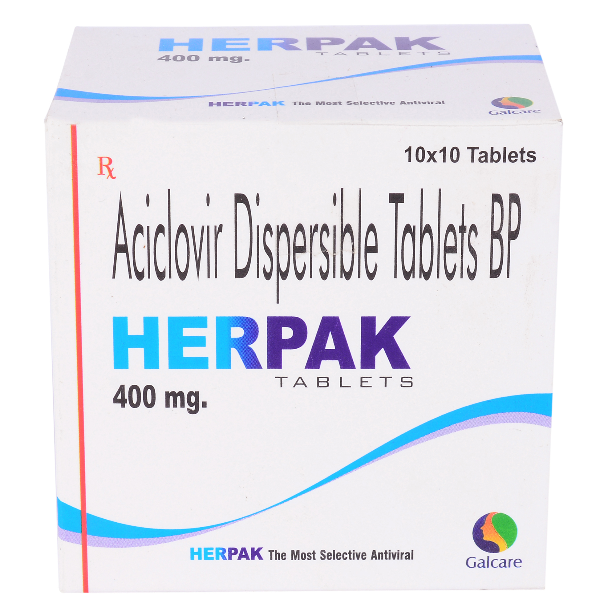 Herpak 400mg Tablet